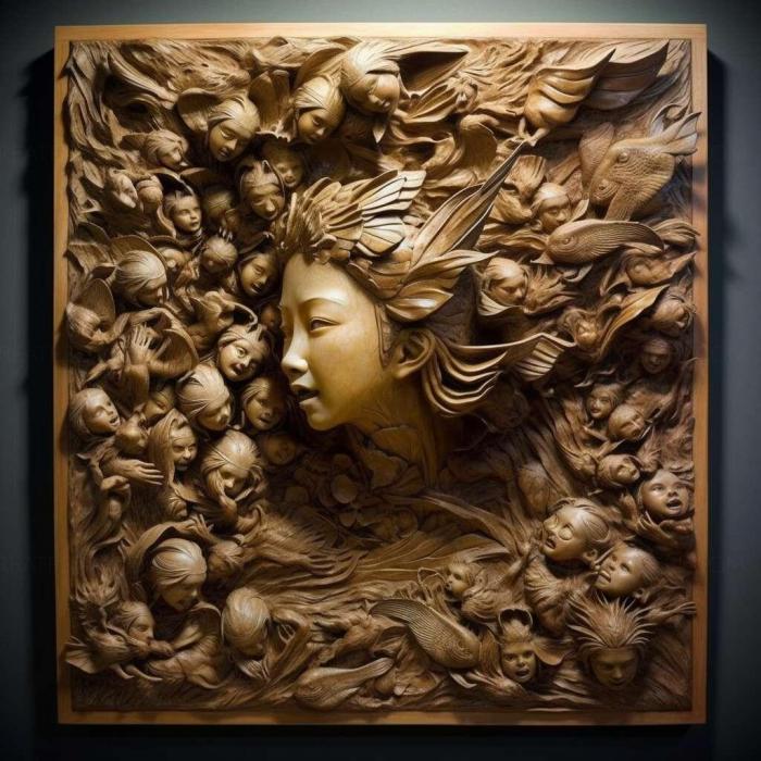 نموذج ثلاثي الأبعاد لآلة CNC 3D Art 